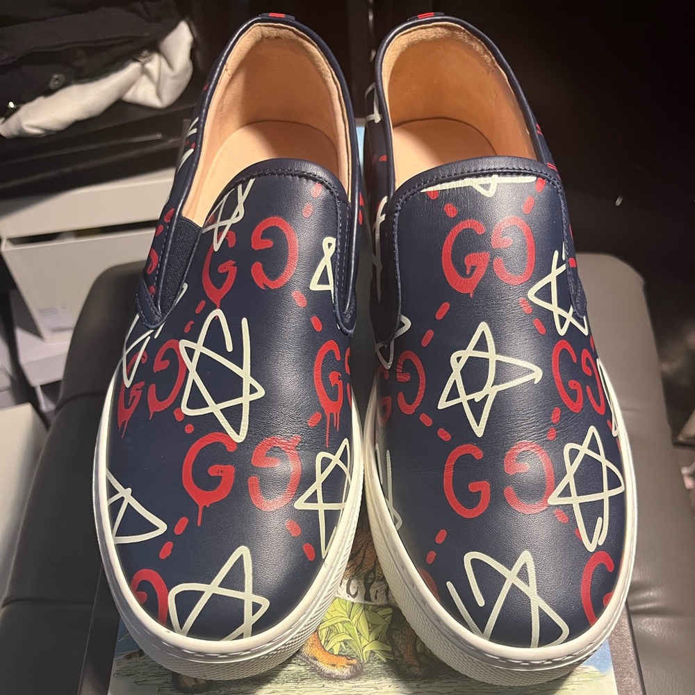 Men Gucci slipp on sneakers